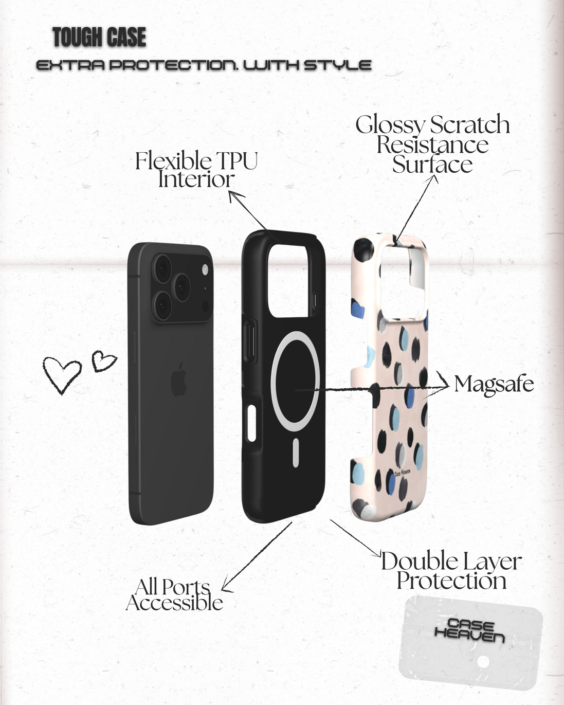 Pinto | MagSafe Tough Phone Case