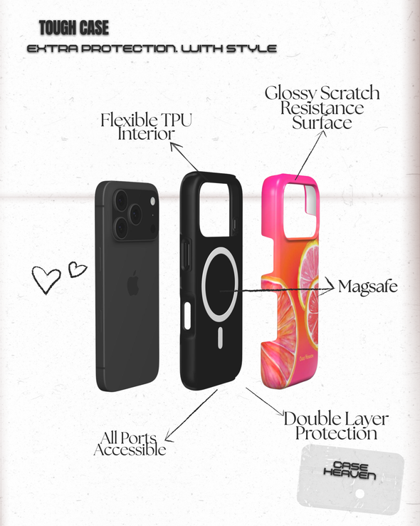 Citrus Crush | MagSafe Tough Phone Case