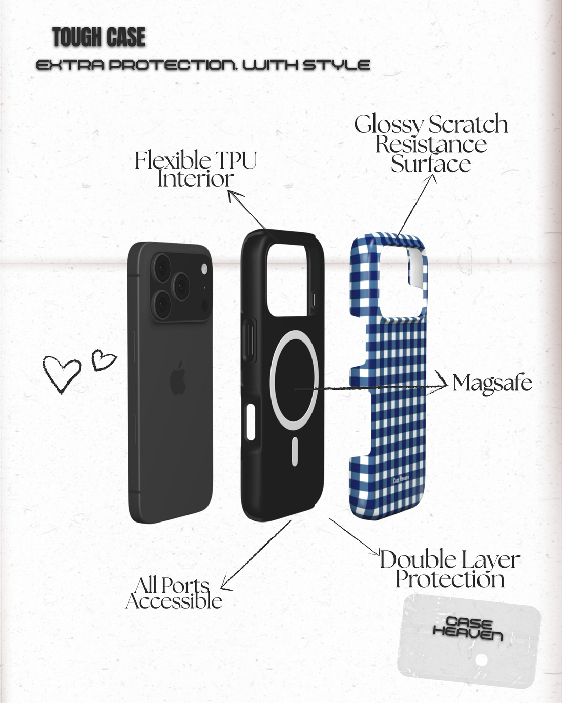 Plaid | MagSafe Tough Phone Case