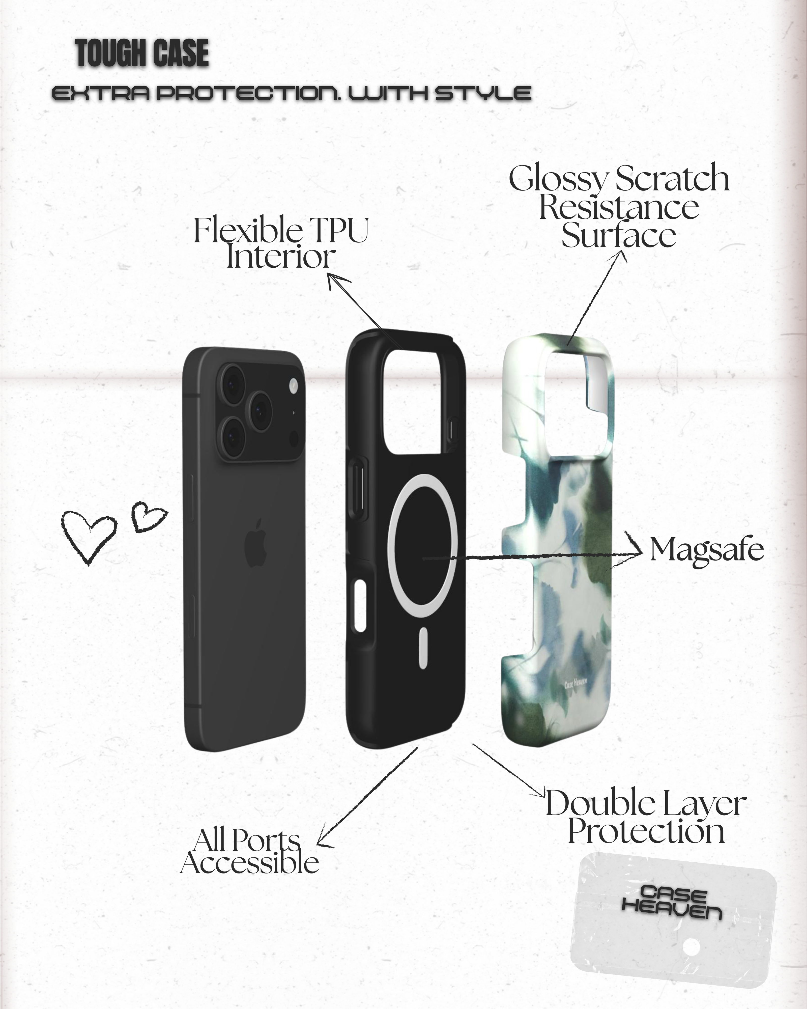 Ocean Haze | MagSafe Tough Phone Case