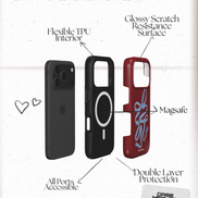 Cherry Rush | MagSafe Tough Phone Case
