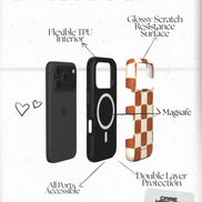 Vintage Tiles | MagSafe Tough Phone Case