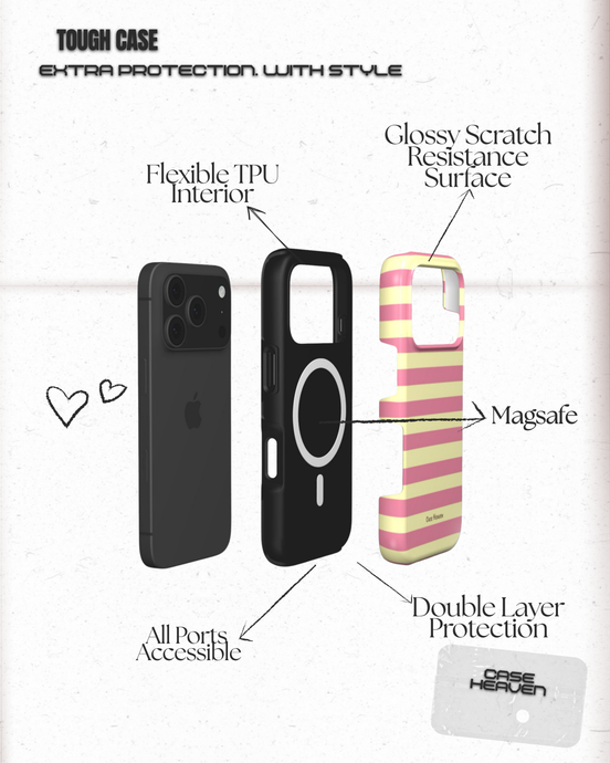 Tan Lines | MagSafe Tough Phone Case