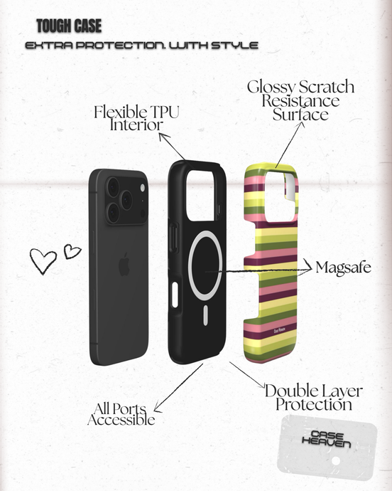 Tropical Babe | MagSafe Tough Phone Case