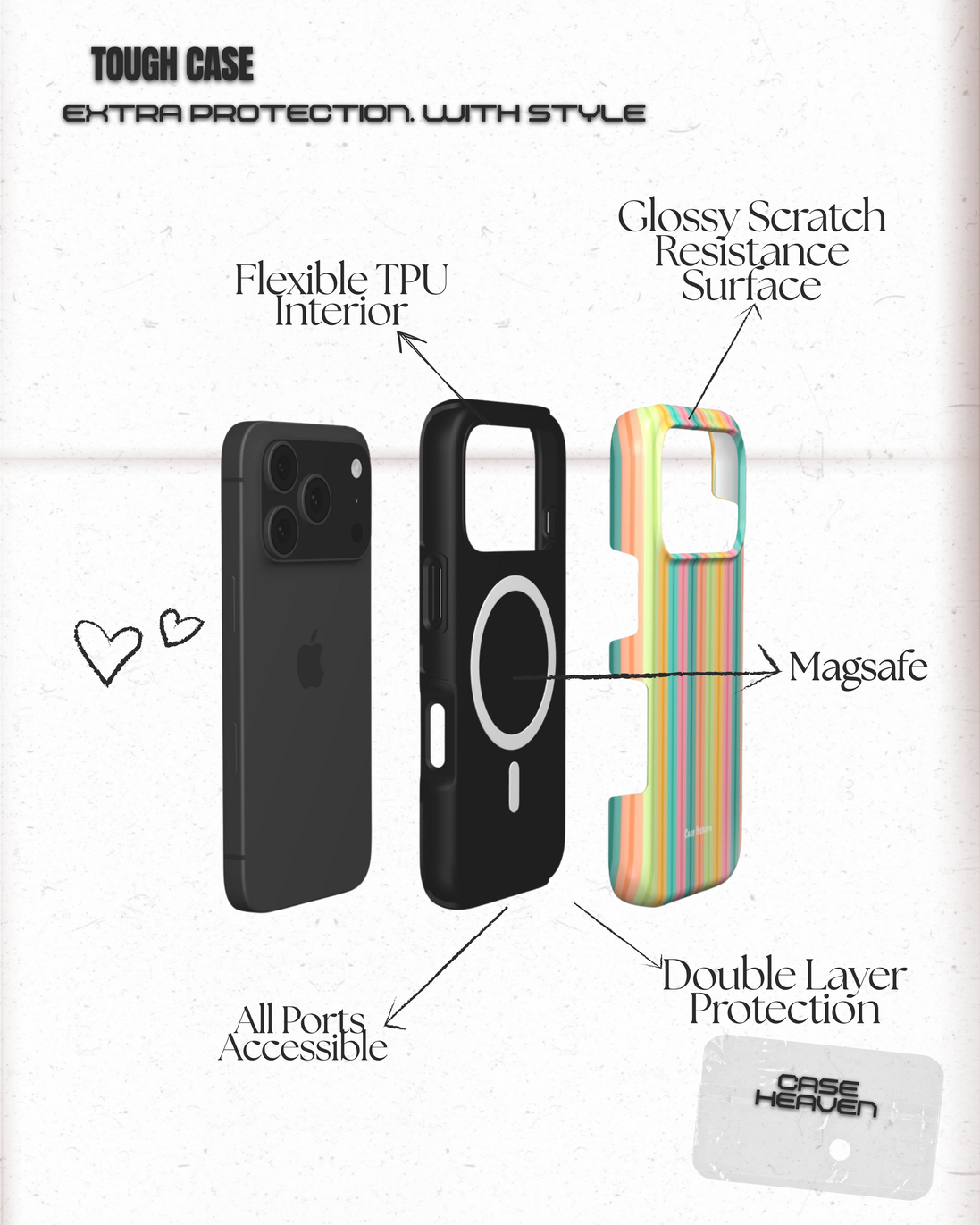 Cotton Candy | MagSafe Tough Phone Case