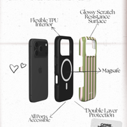 Sage Blush | MagSafe Tough Phone Case