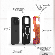 Sunburst Bloom | MagSafe Tough Phone Case