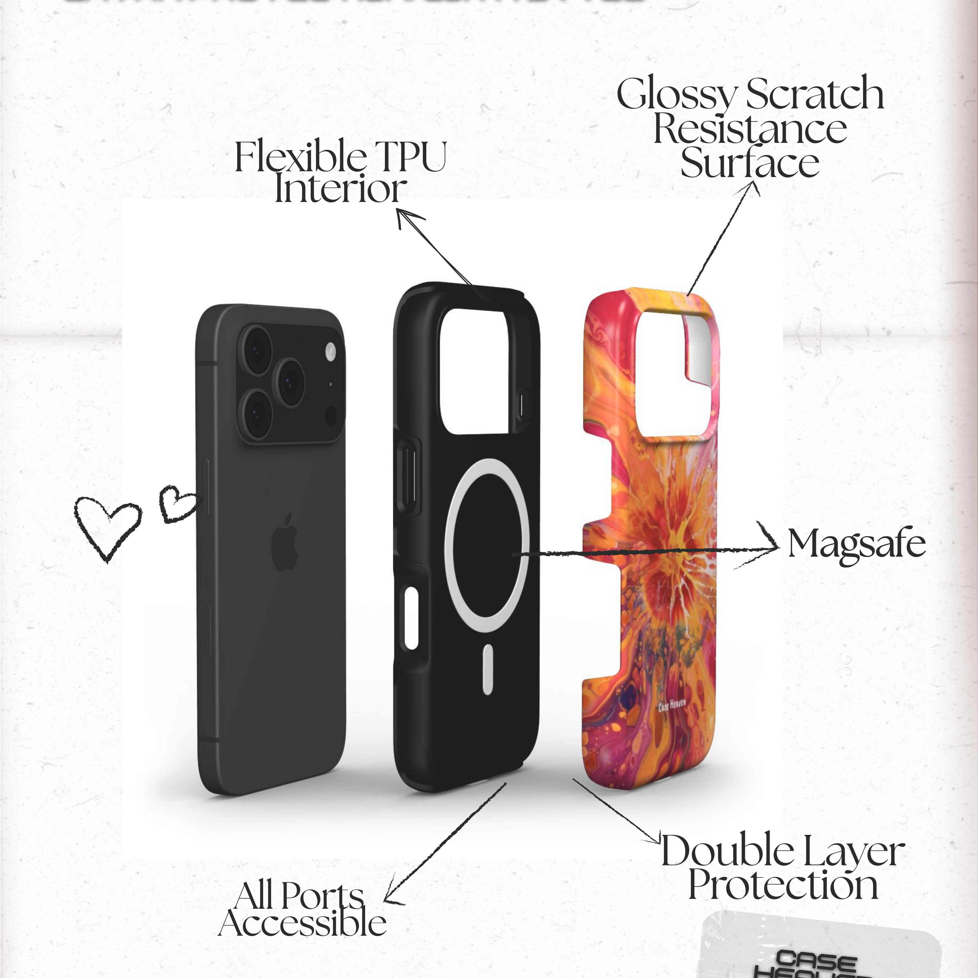 Sunburst Bloom | MagSafe Tough Phone Case