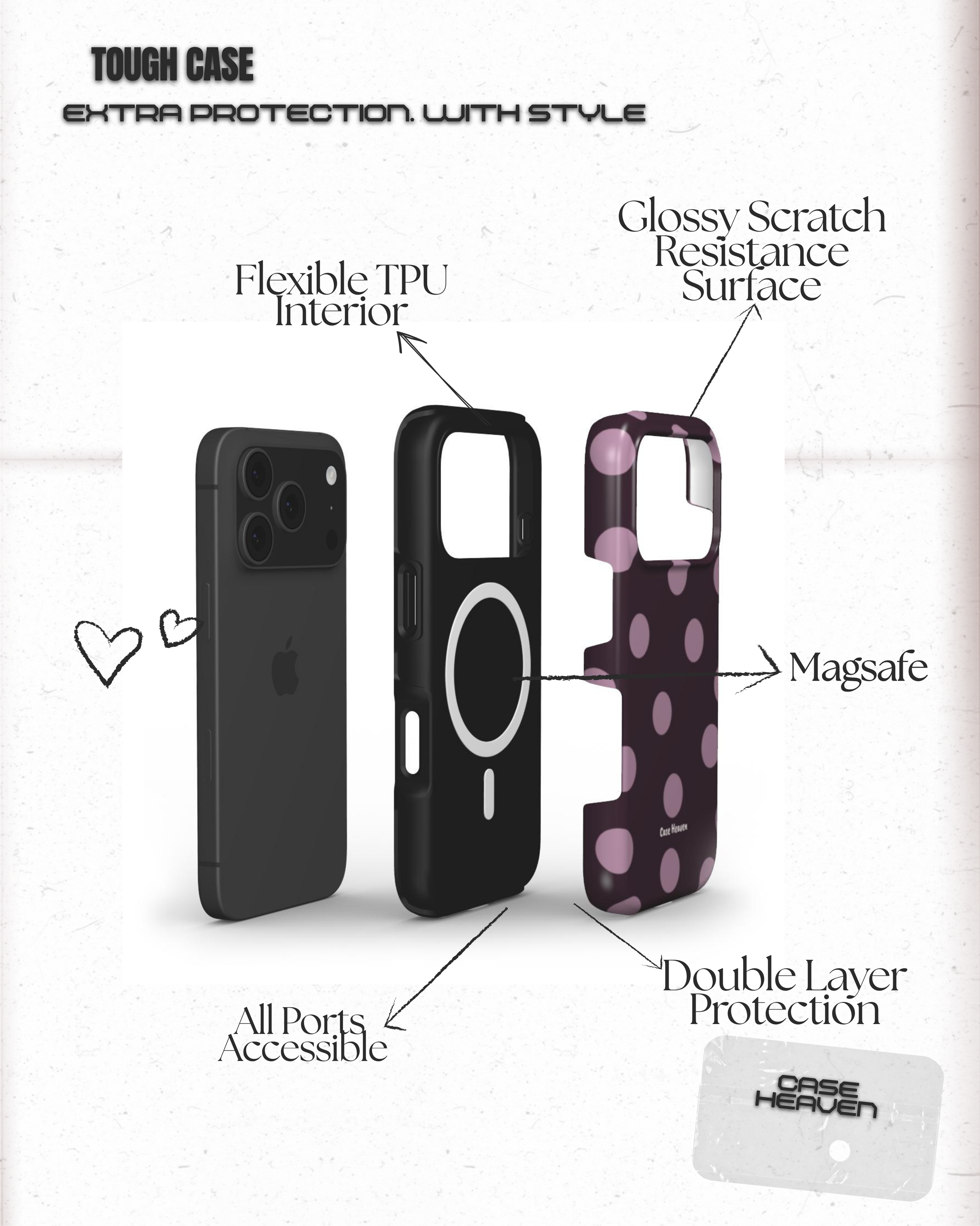 Lilac Latte | MagSafe Tough Phone Case