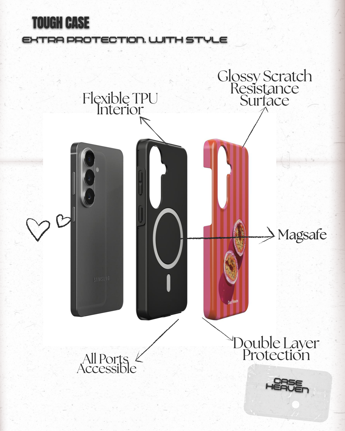 Berry Picnic | Magnetic Tough Phone Case