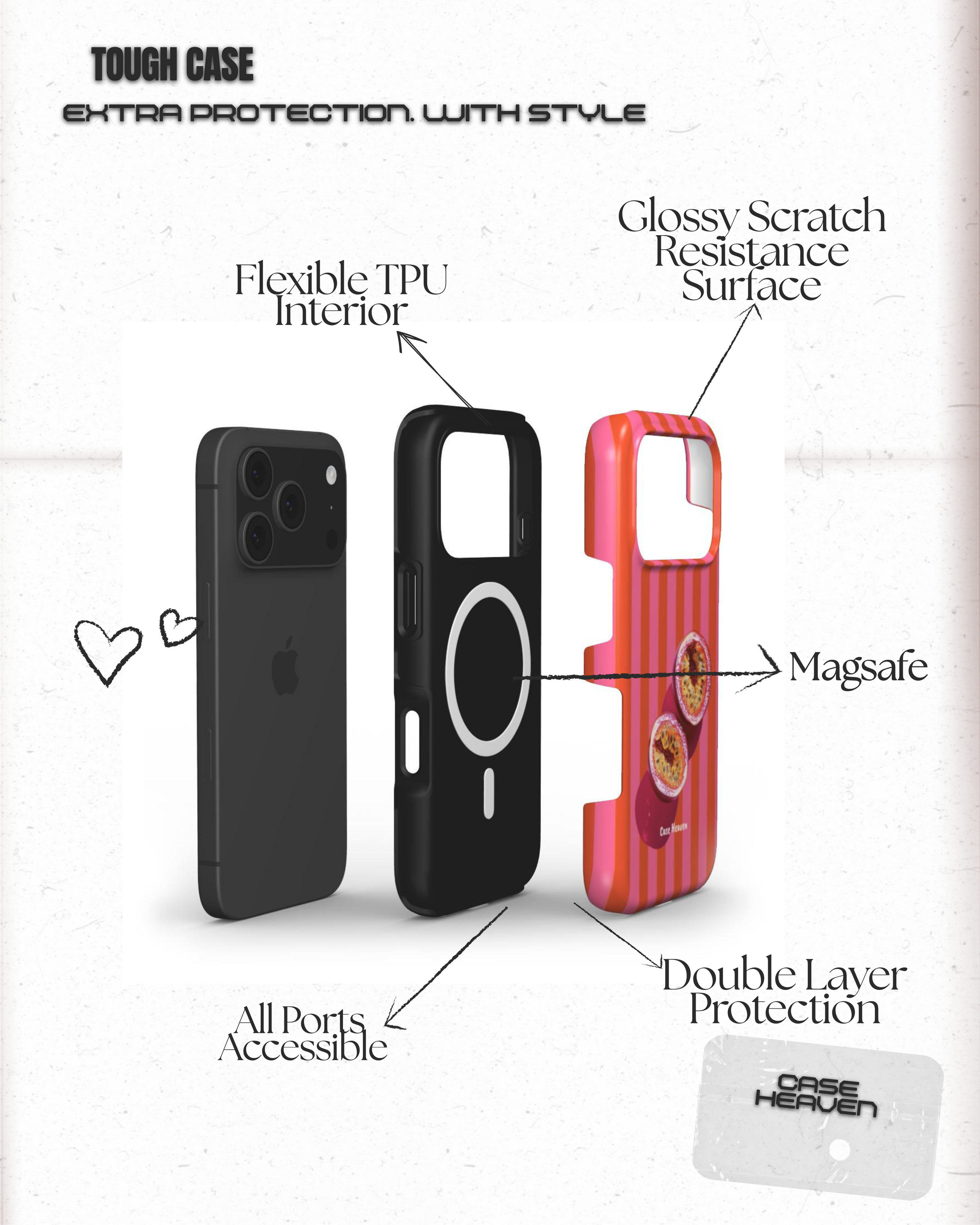 Berry Picnic | MagSafe Tough Phone Case