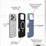 Blueberry Dots | MagSafe Tough Phone Case