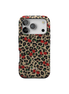 Cherry Cheetah Print | MagSafe Tough Phone Case