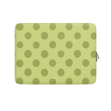 Mocha Olive Dots | Laptop Sleeve