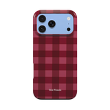 Ruby Gingham | MagSafe Tough Phone Case