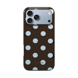 Minty Polka Dots | MagSafe Tough Phone Case