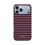 Cherry Stripe | MagSafe Tough Phone Case