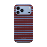 Cherry Stripe | MagSafe Tough Phone Case