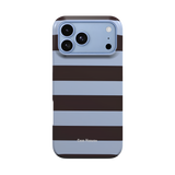 Mocha Stripes | MagSafe Tough Phone Case
