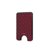 Bordeaux Dots  | Magnetic wallet