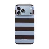Mocha Stripes | MagSafe Tough Phone Case