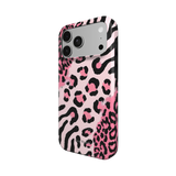 Pink Edgy Animal Print | MagSafe Tough Phone Case