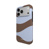 Mocha Waves | MagSafe Tough Phone Case