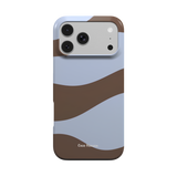 Mocha Waves | MagSafe Tough Phone Case